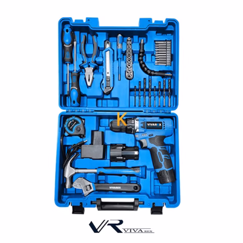 VR1240-CDK کیت ۴۰ پارچه همراه دریل شارژی