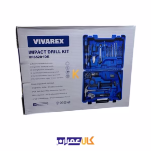 کیت دریل برقی 13 میلیمتر 20 پارچه ویوارکس مدل VR6520-IDK