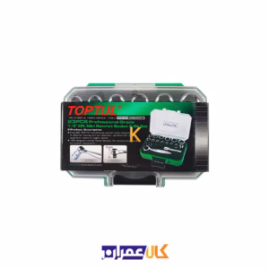 قیمت جعبه بکس و بیت 23 پارچه 1/4 اینچ مدل GABW2301 تاپ تول