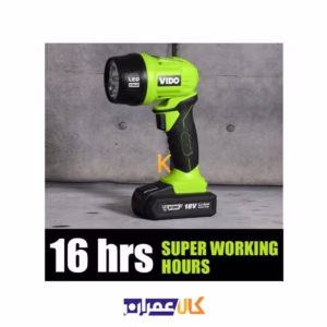 نمایندگی چراغ قوه شارژی 18 ولت مدل WD046610180 ویدو