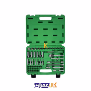 خرید جعبه بکس 55 پارچه 1/4 اینچ مدل GCAI5501 تاپ تول