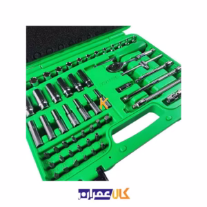 فروش جعبه بکس 55 پارچه 1/4 اینچ مدل GCAI5501 تاپ تول