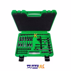 نمایندگی جعبه بکس 55 پارچه 1/4 اینچ مدل GCAI5501 تاپ تول