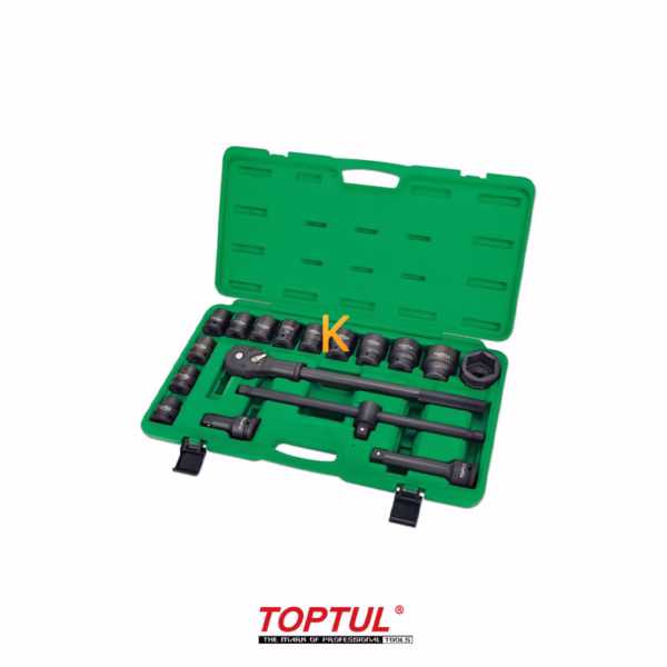 جعبه بکس فشار قوی 17 پارچه 3/4 اینچ مدل GDAI1701 تاپ تول