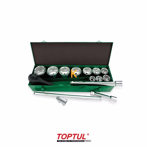 جعبه بکس 14 پارچه 1 اینچ مدل GCAD1404 تاپ تول