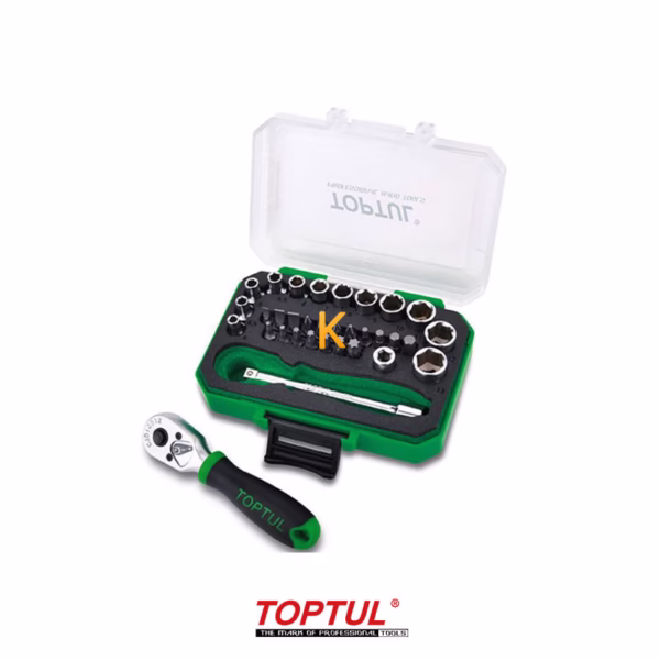 جعبه بکس 12 پر 33 پارچه 1/4 اینچ مدل GABW3302 تاپ تول