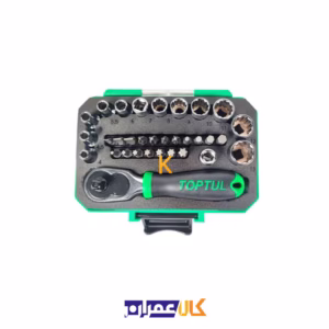 خرید جعبه بکس 12 پر 33 پارچه 1/4 اینچ مدل GABW3302 تاپ تول