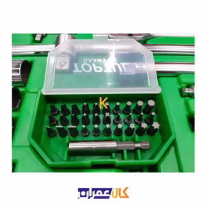 نمایندگی جعبه ابزار با لوازم 106 عددی مدل GCAI106B تاپ تول