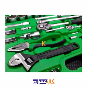 فروش جعبه ابزار با لوازم 96 عددی مدل GCAI9601 تاپ تول