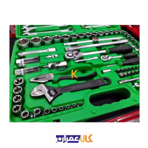 خرید آنلاین جعبه ابزار با لوازم 96 عددی مدل GCAI9601 تاپ تول