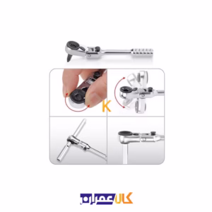 قیمت جعبه بکس 27 پارچه 1/4 اینچ مدل GADW2701 تاپ تول