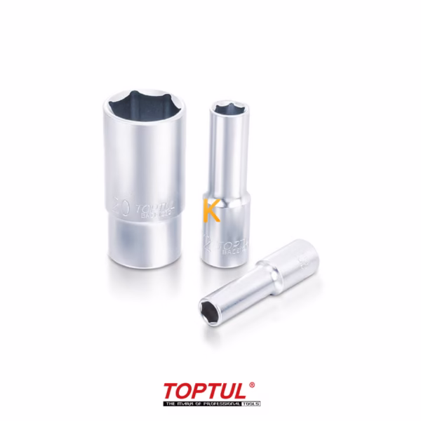 بکس تکی 3/8 اینچ بلند 6 پر مدل BAEE12 تاپ تول