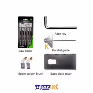 قیمت اره عمودبر گیربکسی 650 وات مدل WD011630650 ویدو