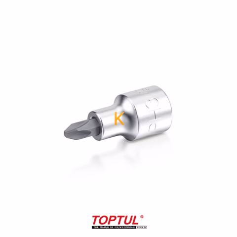 بکس پیچ‌گوشتی چهارسو 1/4 اینچ مدل BCAA08P تاپ تول