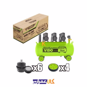 فروش کمپرسور باد سایلنت 100 لیتری مدل WD060211052 ویدو
