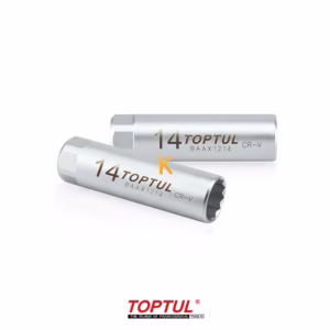 بکس شمع 3/8 اینچ کوتاه 12 گوش مدل BAAX1214 تاپ تول