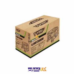 موتور برق بنزینی 3500 وات چرخدار استارتی ویدو مدل WD060313500