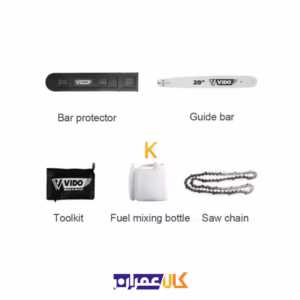 قیمت اره زنجیری بنزینی 50 سانت مدل WD020812055 ویدو