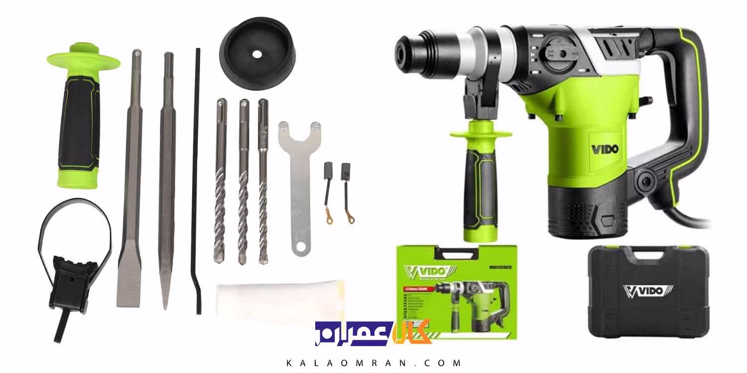 دریل بتن کن 3 کاره 1050 وات ویدو مدل WD011320028