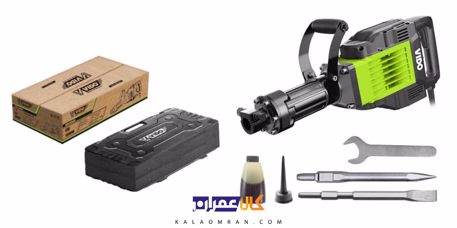 چکش تخریب پنج شیار 15.5 کیلوگرم ویدو مدل WD011420600