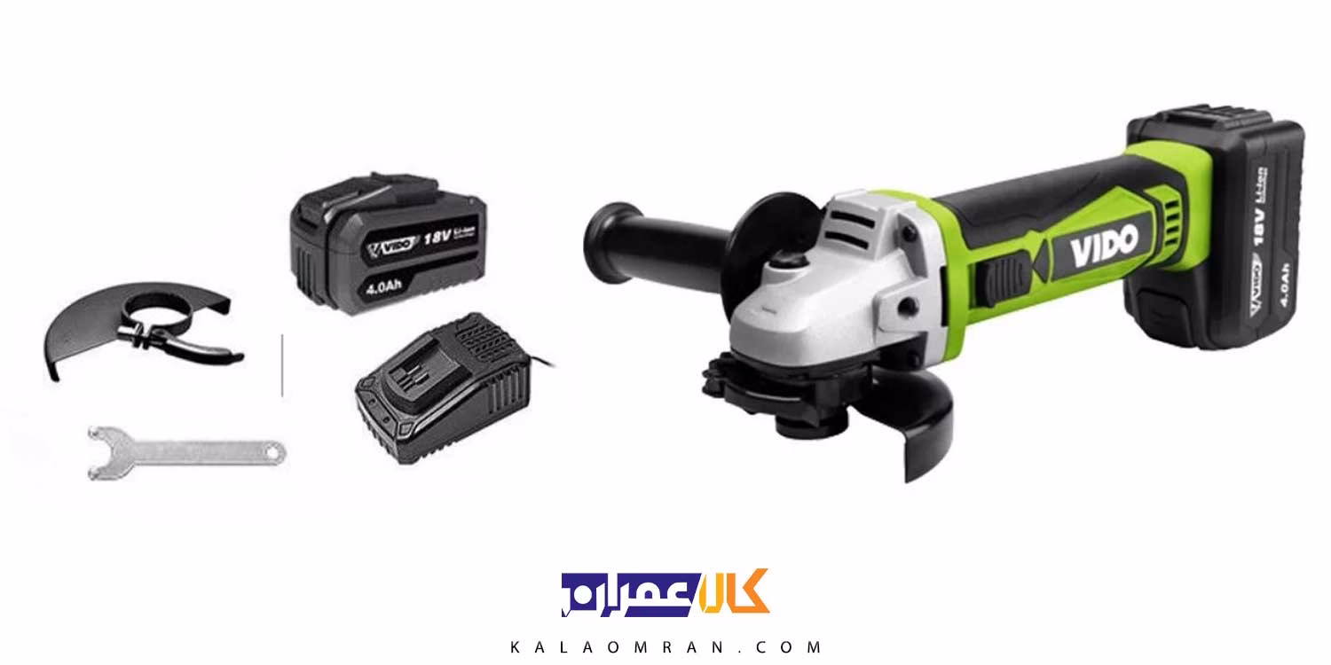 مینی فرز شارژی ۱۸V (تک باتری) ویدو مدل WD 040530180