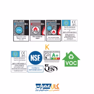 تاییدیه های چسب کاشت میلگرد +TP E SD