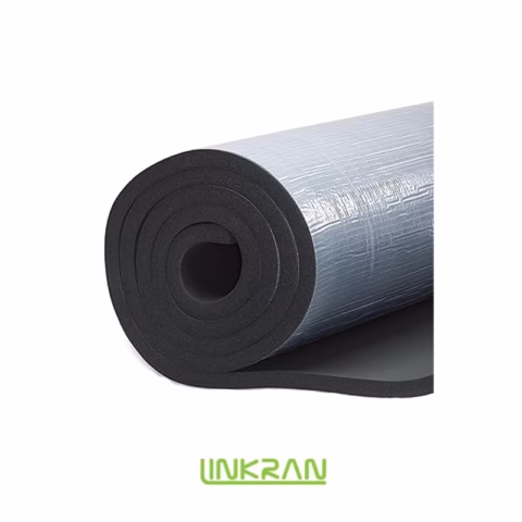 عایق الاستومری با روکش آلومینیوم ضخامت 3 لینکران