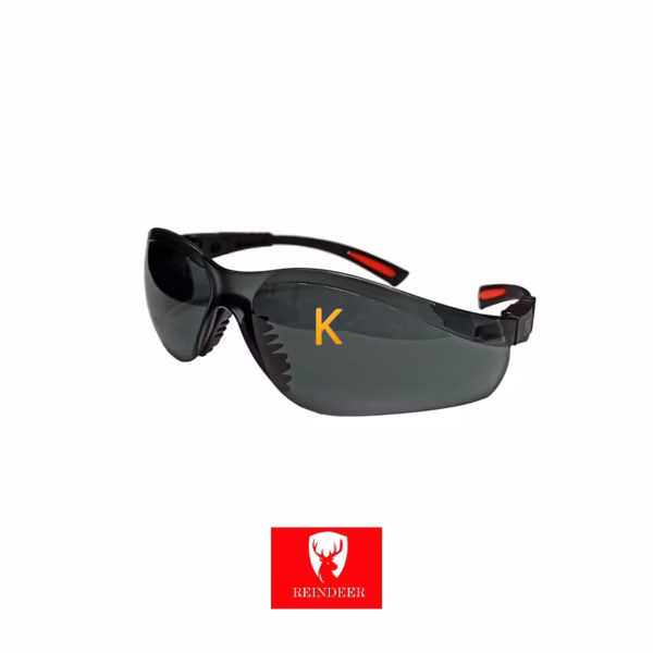 عینک ایمنی دودی مدل FX-3005-S ریندر Reindeer