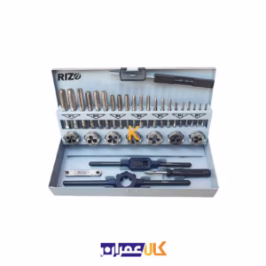 خرید ست 32 عددی قلاویز دستی و حدیده مدل GCR15 ریزو