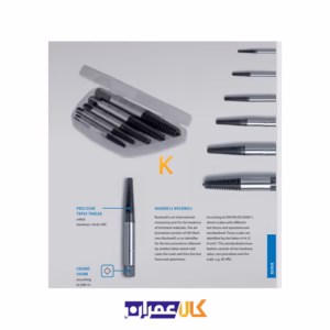 ست قلاویز دستی چپ گرد ریزو 6 عددی SES6