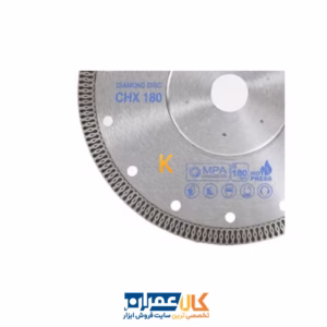 تیغ پرسلان بر توربو نازک (Segment X) ریزو 115 * 1.2 * 10