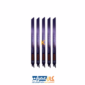 خرید مجموعه 5 عددی تیغه اره افقی بر مدل YP-1222VF/300MM ریزو