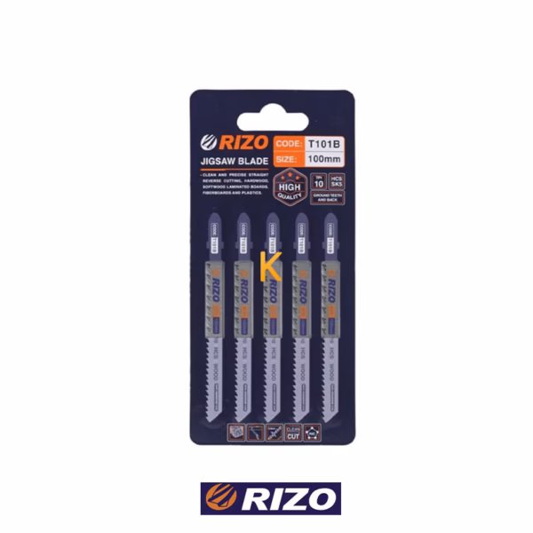 مجموعه 5 عددی تیغ اره عمود بر MDF مدل T101B ریزو