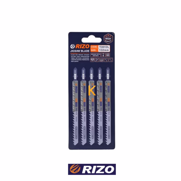 مجموعه 5 عددی تیغ اره عمود بر MDF بلند مدل T301DL ریزو