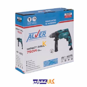 دریل چکشی 750 وات مدل AV-6075 آلور