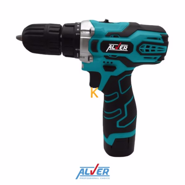 دریل پیچ گوشتی چکشی شارژی مدل AV-2012 آلور