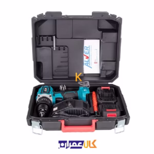 دریل پیچ گوشتی چکشی شارژی 20 ولت براشلس مدل AV-2020 آلور