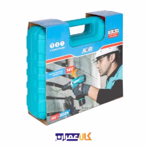 دریل پیچ گوشتی چکشی شارژی 14 ولت براشلس مدل AV-2024 آلور