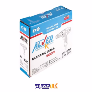 دریل پیچ گوشتی برقی 300 وات مدل AV-8010 آلور