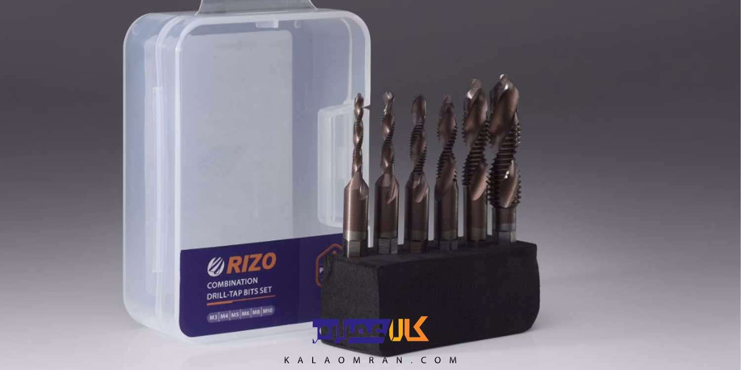 مجموعه مته قلاویز کن H66 ریزو Rizo